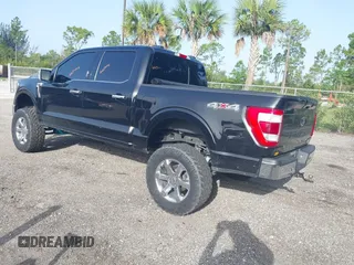 2022 Ford F-150 XL with VIN 1FTEW1EP7NFA79459, listed as a IAAI auction lot 42431081 with 52,928 mi miles and . Bid and sale history available at DreamBid. Image 3.