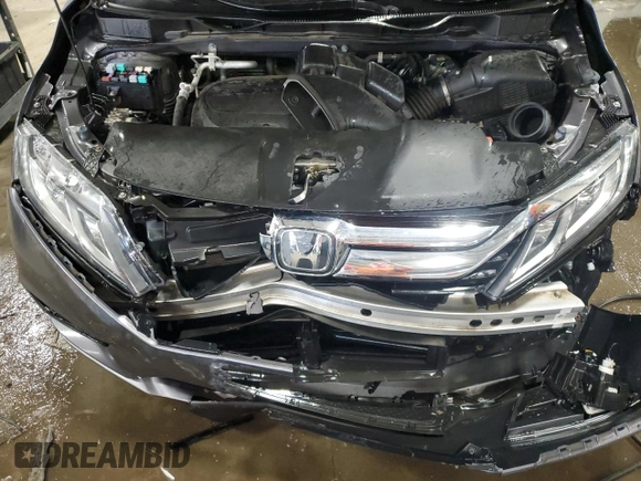 2019 Honda Odyssey EX with VIN 5FNRL6H53KB002850, listed as a Copart auction lot 46446265 with 57,278 mi miles and Salvage Title. Bid and sale history available at carsss.com. Image 13.