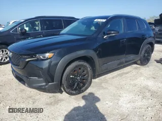 2025 Mazda CX-50 S Select with VIN 7MMVABAM0SN300739, listed as a Copart auction lot 77063434 with 3,042 mi miles and Salvage Title. Bid and sale history available at DreamBid. Image 1.