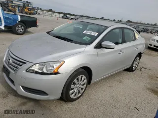 2015 Nissan Sentra SV with VIN 3N1AB7AP7FL632236, listed as a Copart auction lot 89198705 with 97,395 mi miles and Clean Title. Bid and sale history available at carsss.com. Image 1.