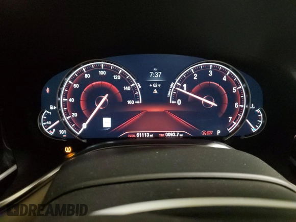 2017 BMW 7 Series with VIN WBA7F2C34HG423291, listed as a Copart auction lot 42914665 with 61,113 mi miles and Salvage Title. Bid and sale history available at DreamBid. Image 9.