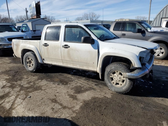 2006 GMC Canyon SLE1 with VIN 1GTDT136268260456, listed as a Copart auction lot 46354595 with 130,399 mi miles and Salvage Title. Bid and sale history available at carsss.com. Image 4.