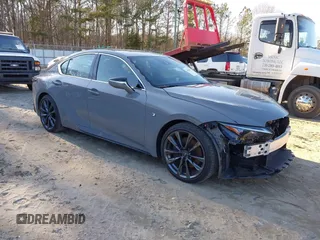 2024 Lexus IS 350 F Sport z VIN JTHGZ1B24R5076652, wystawiony jako IAAI lot #41362113 z przebiegiem 8 776 mil mil oraz . Historia ofert i sprzedaży dostępna na DreamBid. Obrazek 1.
