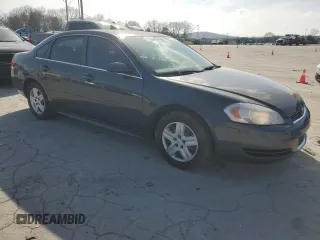 2011 Chevrolet Impala LS Fleet with VIN 2G1WF5EK2B1296624, listed as a Copart auction lot 49321455 with 121,427 mi miles and Non Repairable. Bid and sale history available at DreamBid. Image 4.