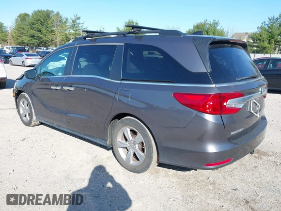 2020 Honda Odyssey EX with VIN 5FNRL6H54LB052660, listed as a IAAI auction lot 42051157 with 51,159 mi miles and . Bid and sale history available at DreamBid. Image 3.