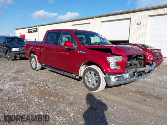 2016 Ford F-150 XL with VIN 1FTEW1CF8GKD99426, listed as a IAAI auction lot 41486355 with 32,298 mi miles and . Bid and sale history available at DreamBid. Image 1.