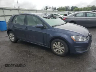 2015 Volkswagen Golf TSI S с VIN 3VW217AU8FM014179, выставлен на аукционе Copart как лот 57909985 с пробегом 69 224 миль миль и Списание • Salvage title. История ставок и продаж доступна на DreamBid. Изображение 4.