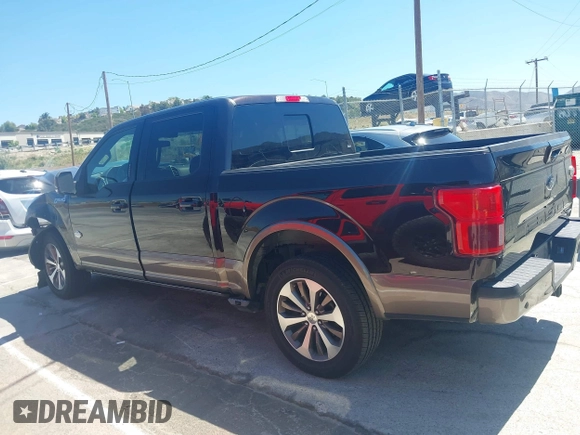 2019 Ford F-150 XL with VIN 1FTEW1C49KFA81198, listed as a IAAI auction lot 42212117 with 82,899 mi miles and . Bid and sale history available at DreamBid. Image 15.