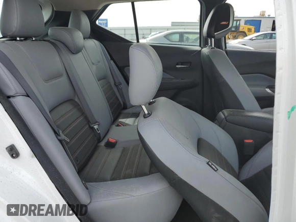 2023 Nissan Kicks SR with VIN 3N1CP5DV5PL519427, listed as a Copart auction lot 51235705 with 21,371 mi miles and Salvage Title. Bid and sale history available at carsss.com. Image 10.