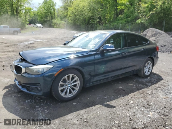 2014 BMW 3 Series 328i Gran Turismo xDrive with VIN WBA3X5C51ED559180, listed as a Copart auction lot 56456715 with 97,347 mi miles and Salvage title. Bid and sale history available at DreamBid. Image 1.