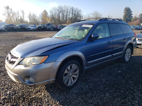 2009 Subaru Outback Ltd with VIN 4S4BP66C897313807, listed as a Copart auction lot 83422674 with 134,702 mi miles and Clean Title. Bid and sale history available at carsss.com. Image 1.