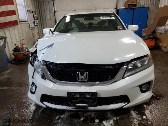 2014 Honda Accord Coupe EX-L with VIN 1HGCT2B82EA002094, listed as a Copart auction lot 44059885 with 176,406 mi miles and Salvage Title. Bid and sale history available at carsss.com. Image 5.
