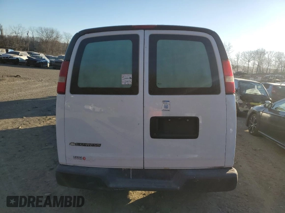 2009 Chevrolet Express Cargo z VIN 1GCFG15X491110333, wystawiony jako Copart lot #88082765 z przebiegiem 77 188 mil mil oraz Szkoda całkowita • Salvage title. Historia ofert i sprzedaży dostępna na DreamBid. Obrazek 6.
