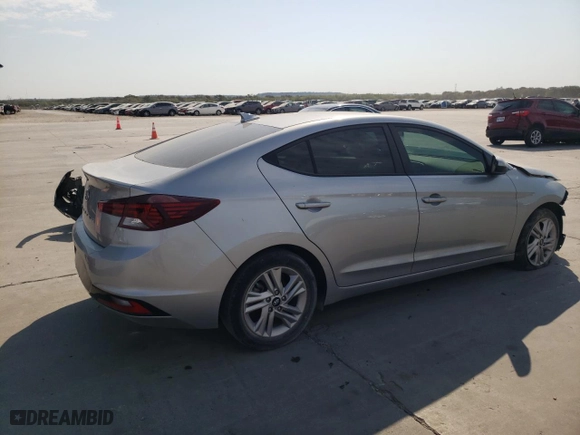 2020 Hyundai Elantra Value Edition with VIN 5NPD84LF9LH607622, listed as a Copart auction lot 75229914 with 81,790 mi miles and Salvage Title. Bid and sale history available at carsss.com. Image 3.