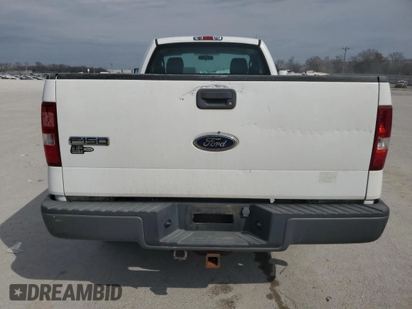 2005 Ford F-150 XL with VIN 1FTRF12245NA50159, listed as a Copart auction lot 48482775 with 96,334 mi miles and Salvage Title. Bid and sale history available at carsss.com. Image 6.