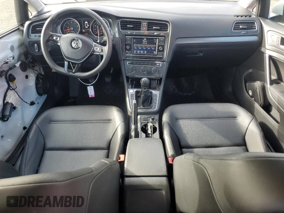 2020 Volkswagen Golf TSI with VIN 3VWW57AU8LM005936, listed as a Copart auction lot 46885635 with 39,815 mi miles and Salvage title. Bid and sale history available at DreamBid. Image 8.