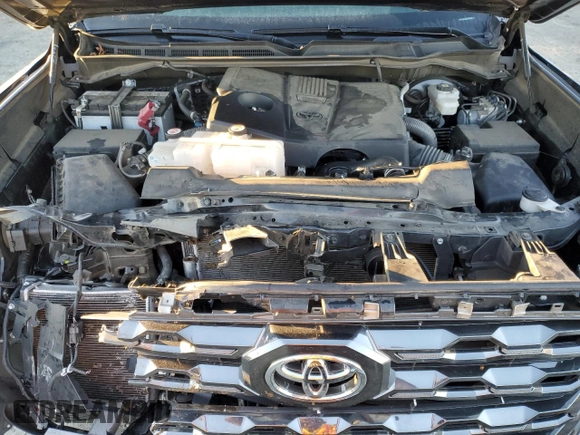 2023 Toyota Tundra Platinum with VIN 5TFNA5DB2PX085582, listed as a Copart auction lot 89322415 with 40,709 mi miles and Salvage title. Bid and sale history available at DreamBid. Image 11.