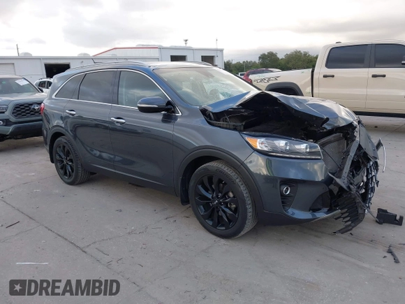 2020 Kia Sorento EX V6 with VIN 5XYPH4A52LG707253, listed as a IAAI auction lot 41201693 with 72,154 mi miles. Bid and sale history available at carsss.com. Image 1.