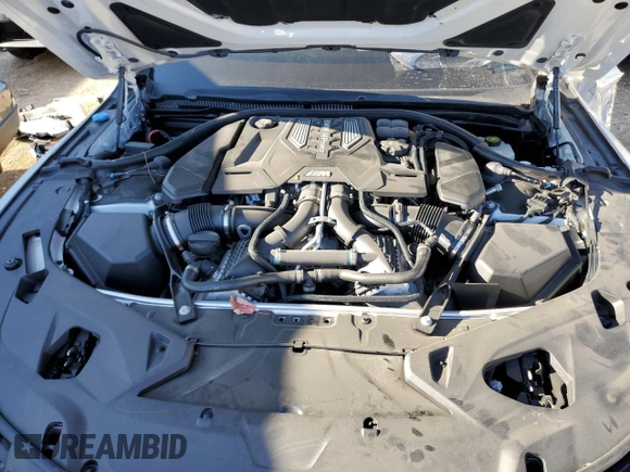 2020 BMW M8 z VIN WBSAE0C08LCD34180, wystawiony jako Copart lot #59950634 z przebiegiem 24 898 mil mil oraz Szkoda całkowita • Salvage title. Historia ofert i sprzedaży dostępna na DreamBid. Obrazek 12.