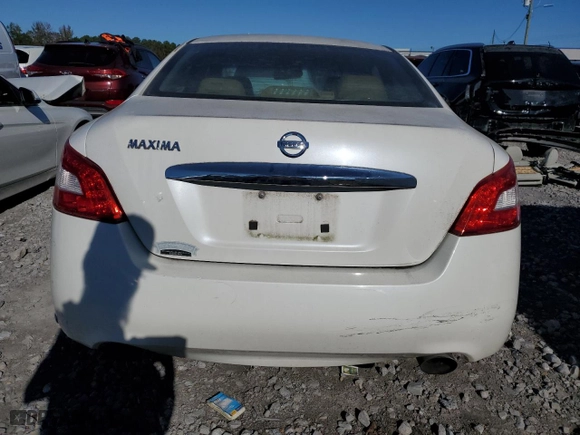 2009 Nissan Maxima 3.5 SV with VIN 1N4AA51E79C819257, listed as a Copart auction lot 82005314 with 196,593 mi miles and Salvage Title. Bid and sale history available at carsss.com. Image 6.