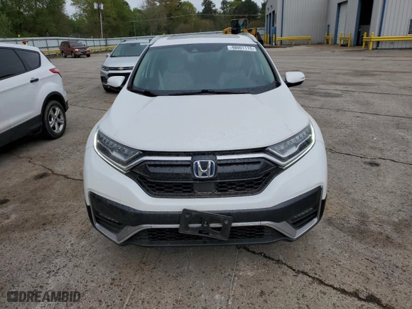 2022 Honda CR-V Hybrid Touring with VIN 5J6RT6H95NL040207, listed as a Copart auction lot 48001115 with 41,207 mi miles and Salvage Title. Bid and sale history available at carsss.com. Image 5.