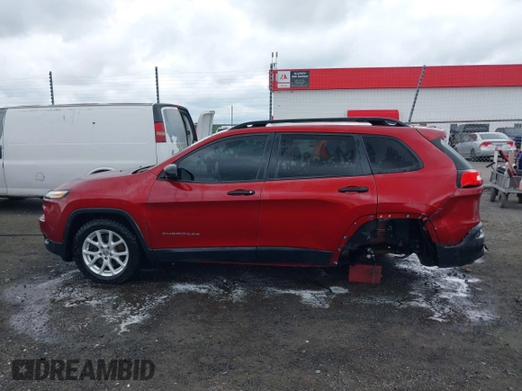 2016 Jeep Cherokee Sport with VIN 1C4PJLAB9GW302925, listed as a IAAI auction lot 42206944 with 133,950 mi miles and . Bid and sale history available at DreamBid. Image 15.