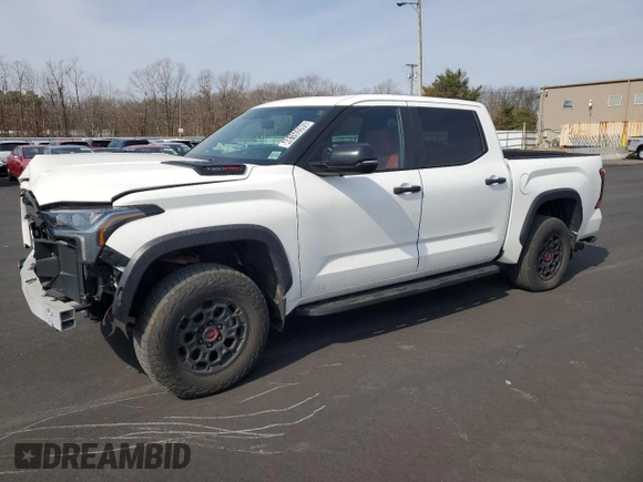 2024 Toyota Tundra TRD Pro Hybrid with VIN 5TFPC5DB7RX041471, listed as a Copart auction lot 48165595 with 23,317 mi miles and Clean title. Bid and sale history available at DreamBid. Image 1.