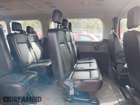 2023 Ford Transit Passenger XL with VIN 1FBAX2Y81PKB68819, listed as a IAAI auction lot 41943926 with 11,047 mi miles. Bid and sale history available at carsss.com. Image 8.