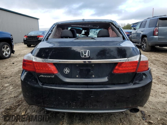2013 Honda Accord Sdn EX-L with VIN 1HGCR2F86DA162583, listed as a Copart auction lot 41452865 with Not Provided miles and Non Repairable. Bid and sale history available at carsss.com. Image 6.
