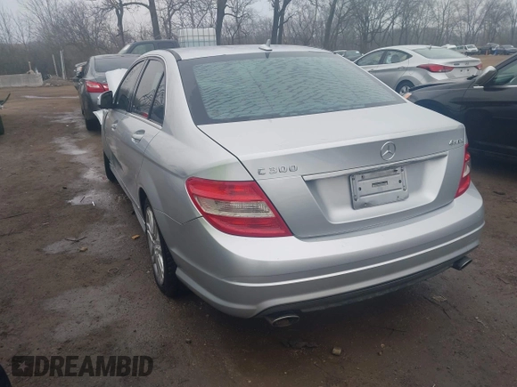 2008 Mercedes-Benz C-Class 3.0L Sport with VIN WDDGF81X48F148206, listed as a IAAI auction lot 41548105 with 109,451 mi miles. Bid and sale history available at carsss.com. Image 3.