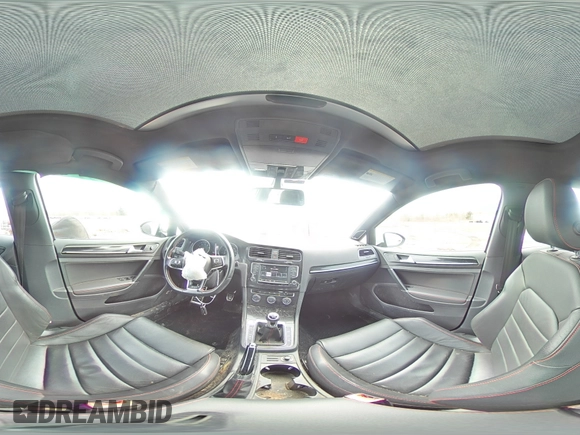 2016 Volkswagen Golf GTI SE w/Performance Pkg with VIN 3VW547AUXGM015744, listed as a Copart auction lot 47677445 with 130,490 mi miles and Salvage Title. Bid and sale history available at carsss.com. Image 12.