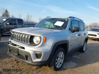 2019 Jeep Renegade Upland with VIN ZACNJBAB7KPK71811, listed as a IAAI auction lot 41801918 with 69,801 mi miles. Bid and sale history available at carsss.com. Image 2.