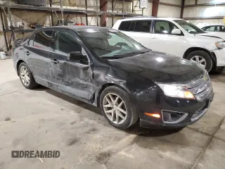 2012 Ford Fusion SEL with VIN 3FAHP0JA4CR363160, listed as a Copart auction lot 47241235 with 161,046 mi miles and Salvage Title. Bid and sale history available at carsss.com. Image 4.