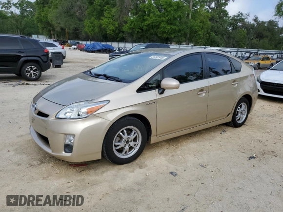 2011 Toyota Prius I with VIN JTDKN3DU1B1397479, listed as a Copart auction lot 51292945 with 211,206 mi miles and Salvage Title. Bid and sale history available at carsss.com. Image 1.