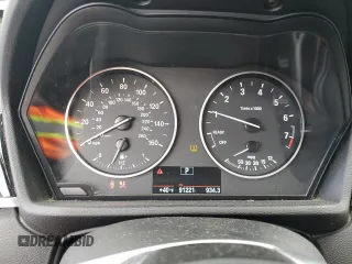 2016 BMW X1 xDrive28i with VIN WBXHT3C38G5E52301, listed as a Copart auction lot 88818445 with 91,221 mi miles and Salvage Title. Bid and sale history available at carsss.com. Image 9.