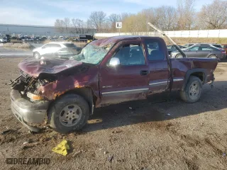 2002 Chevrolet Silverado 1500 LS with VIN 1GCEK19T12E181540, listed as a Copart auction lot 51642885 with 185,290 mi miles and Clean Title. Bid and sale history available at carsss.com. Image 1.