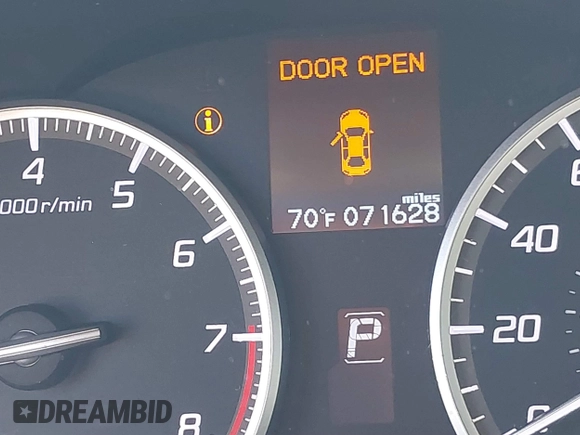2016 Acura ILX with VIN 19UDE2F30GA022831, listed as a IAAI auction lot 41734215 with 71,628 mi miles. Bid and sale history available at carsss.com. Image 15.
