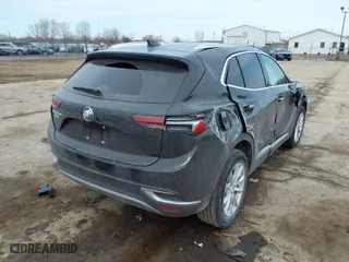 2021 Buick Envision Preferred with VIN LRBAZLR42MD100017, listed as a IAAI auction lot 41652168 with 42,086 mi miles. Bid and sale history available at carsss.com. Image 4.