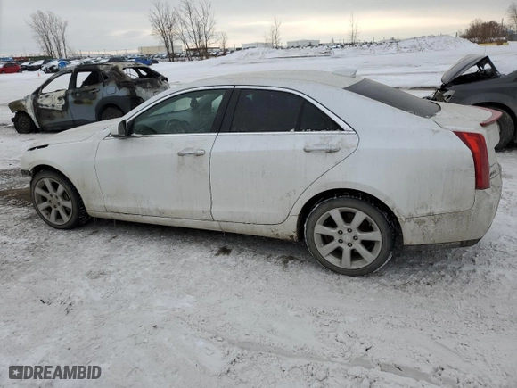 2015 Cadillac ATS Sedan Standard AWD with VIN 1G6AG5RXXF0123216, listed as a Copart auction lot 42912115 with 209,107 mi miles and Salvage Title. Bid and sale history available at carsss.com. Image 2.