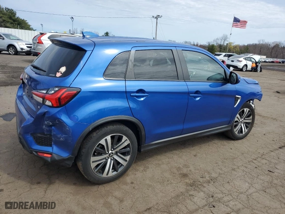 2021 Mitsubishi Outlander Sport ES with VIN JA4ARUAU3MU006712, listed as a Copart auction lot 51821725 with 56,532 mi miles and Salvage Title. Bid and sale history available at carsss.com. Image 3.