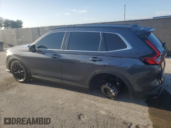 2024 Honda CR-V Sport with VIN 7FARS5H52RE021384, listed as a Copart auction lot 55431915 with 17,424 mi miles and Salvage Title. Bid and sale history available at DreamBid. Image 2.