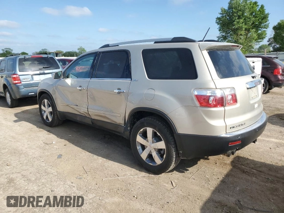 2011 GMC Acadia SLT2 with VIN 1GKKRSED5BJ188473, listed as a Copart auction lot 53721225 with 166,783 mi miles and Salvage title. Bid and sale history available at DreamBid. Image 2.