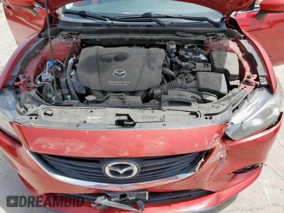 2014 Mazda 6 i Grand Touring с VIN JM1GJ1W61E1137267, выставлен на аукционе Copart как лот 57243225 с пробегом 51 939 миль миль и Списание • Salvage title. История ставок и продаж доступна на DreamBid. Изображение 11.