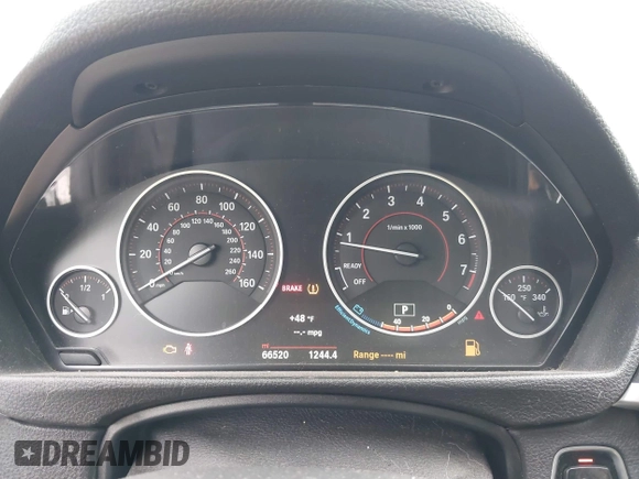 2017 BMW 3 Series 330i xDrive with VIN WBA8D9G33HNU64889, listed as a IAAI auction lot 41626253 with 66,520 mi miles. Bid and sale history available at carsss.com. Image 7.