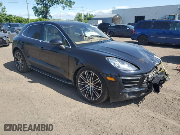 2015 Porsche Macan S with VIN WP1AB2A5XFLB53253, listed as a Copart auction lot 61959715 with 157,610 mi miles and Salvage title. Bid and sale history available at DreamBid. Image 4.