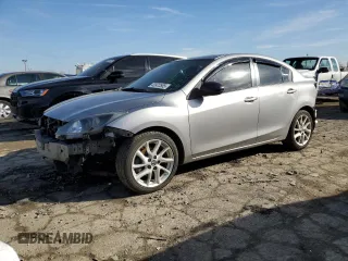 2012 Mazda 3 s Touring with VIN JM1BL1V59C1500442, listed as a Copart auction lot 43972585 with 68,326 mi miles and Salvage Title. Bid and sale history available at carsss.com. Image 1.