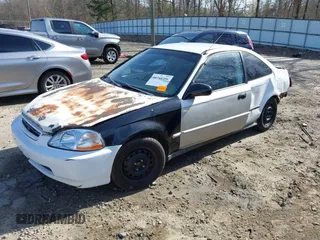 1996 Honda Civic DX with VIN 1HGEJ6120TL059446, listed as a IAAI auction lot 41748406 with 320,383 mi miles. Bid and sale history available at carsss.com. Image 18.