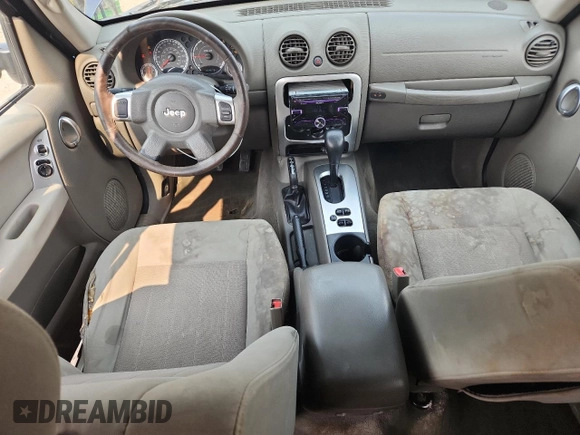 2006 Jeep Liberty Limited with VIN 1J4GL58K16W163927, listed as a Copart auction lot 58966875 with 209,675 mi miles and Clean title. Bid and sale history available at DreamBid. Image 8.