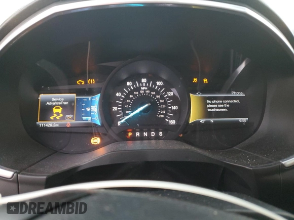 2016 Ford Edge Titanium with VIN 2FMPK3K84GBB78656, listed as a Copart auction lot 42743205 with 111,429 mi miles and Salvage Title. Bid and sale history available at carsss.com. Image 9.