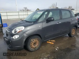 2014 FIAT 500L Pop with VIN ZFBCFAAH2EZ014607, listed as a Copart auction lot 49495205 with 85,962 mi miles and Salvage Title. Bid and sale history available at carsss.com. Image 1.